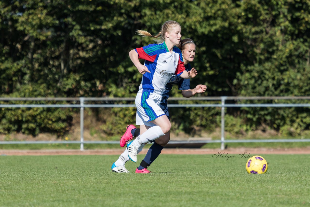 Bild 208 - B-Juniorinnen Krummesser SV - SV Henstedt Ulzburg : Ergebnis: 0:3